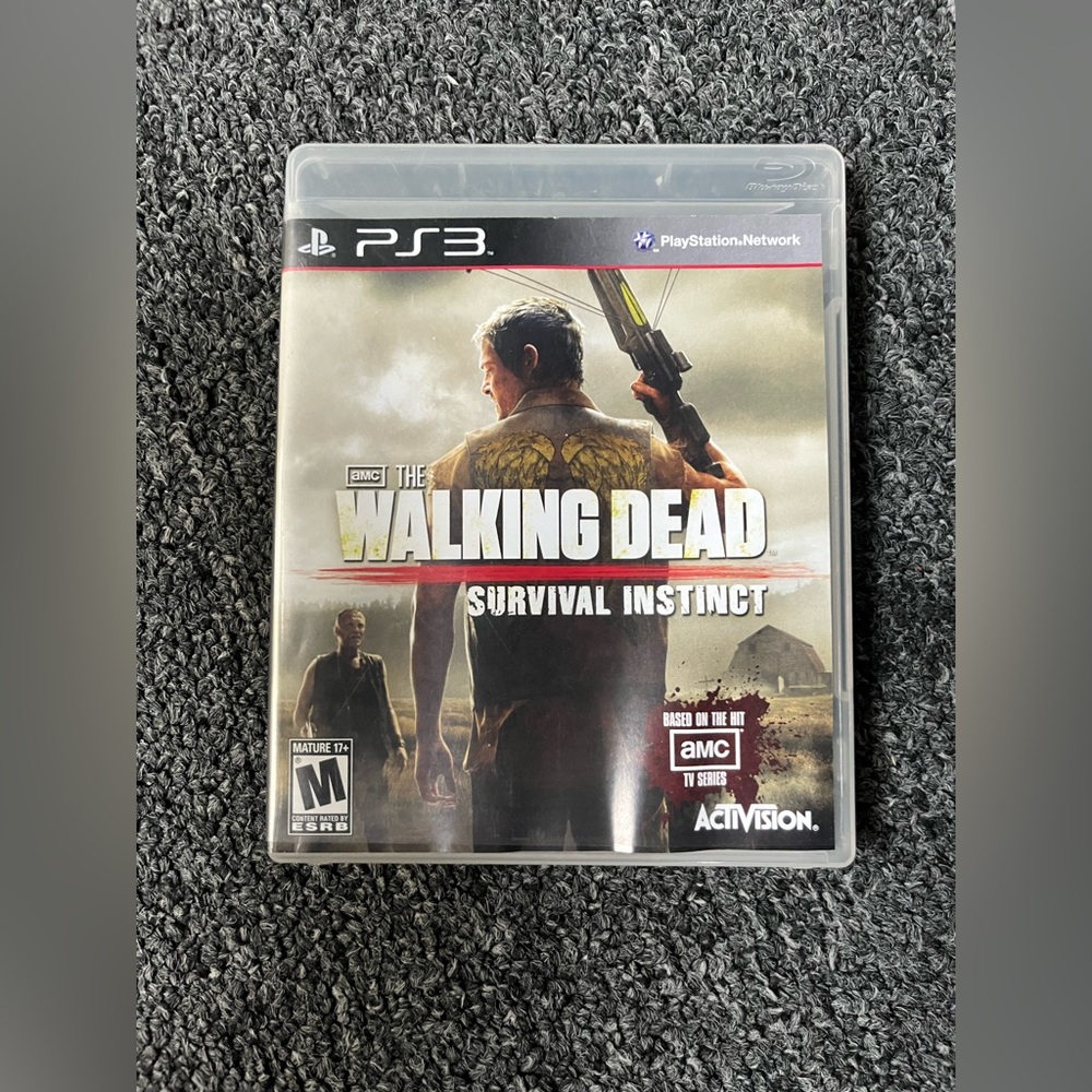The Walking Dead: Survival Instinct Sony Playstation 3 2013 TESTED=WORKING